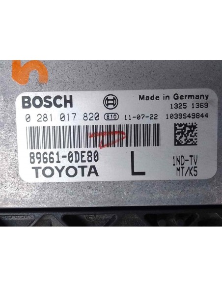 CENTRALITA MOTOR UCE TOYOTA YARIS (KSP1/NLP1/NSP1) - 180160