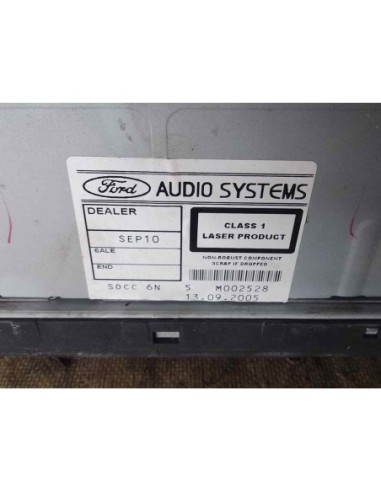 SISTEMA AUDIO / RADIO CD FORD FOCUS BERLINA...