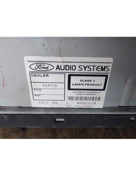SISTEMA AUDIO / RADIO CD FORD FOCUS BERLINA (CAP) - 181897