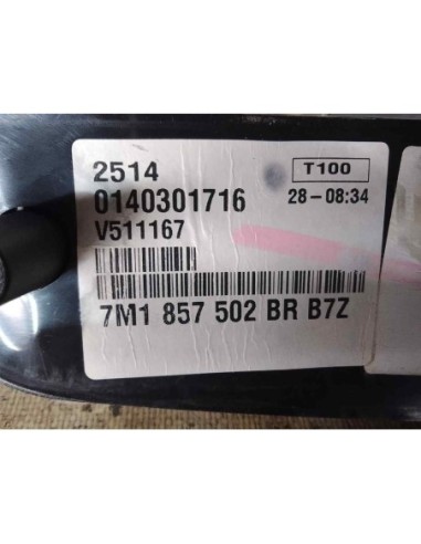 RETROVISOR DERECHO SEAT ALHAMBRA (7V9) - 186065