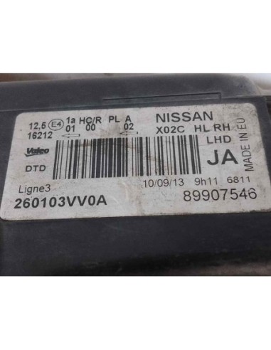 FARO DERECHO NISSAN NOTE (E12) - 185650