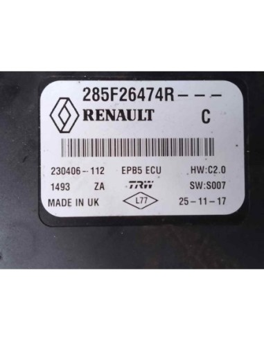 MODULO ELECTRONICO RENAULT MEGANE IV SPORT...