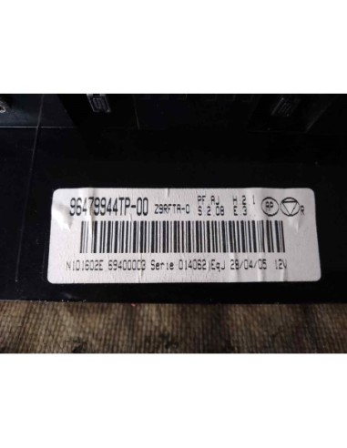 MANDO CLIMATIZADOR PEUGEOT 607 (S2) - 185049