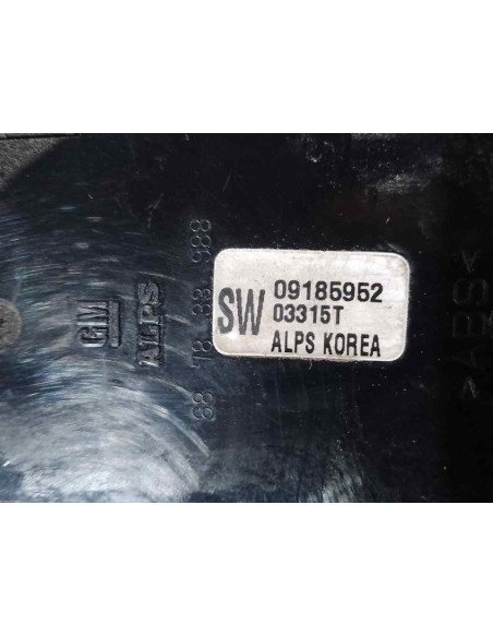 MANDO ELEVALUNAS DELANTERO IZQUIERDO OPEL ASTRA G BERLINA - 186843