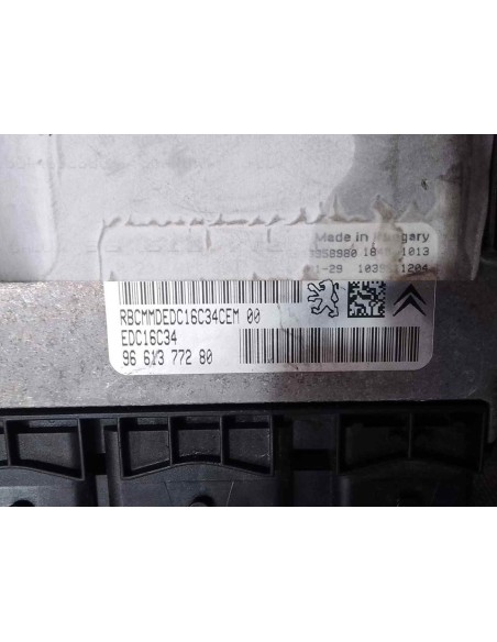 CENTRALITA MOTOR UCE CITROEN C4 BERLINA - 186925