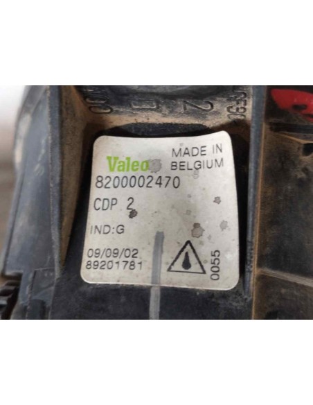 FARO ANTINIEBLA DERECHO RENAULT LAGUNA II (BG0) - 123924