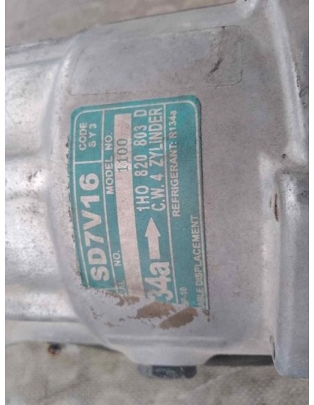 COMPRESOR AIRE ACONDICIONADO VOLKSWAGEN SHARAN (7M8) - 121713