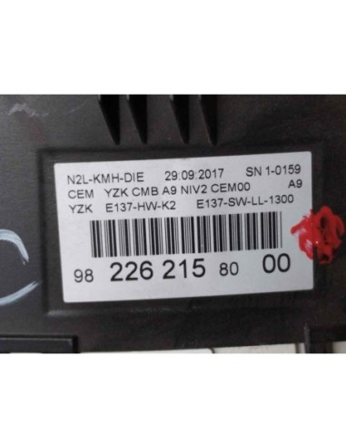 CUADRO INSTRUMENTOS PEUGEOT 208 - 124897