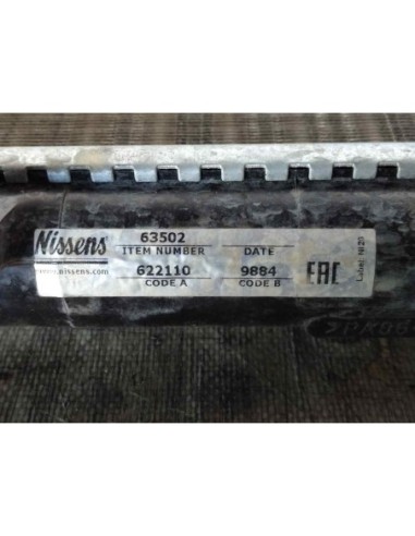 RADIADOR AGUA PEUGEOT 307 (S1)(04 2001) - 125201