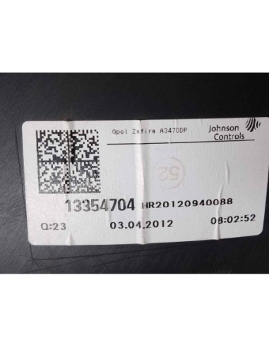 GUARNECIDO PUERTA TRASERA DERECHA OPEL ZAFIRA C...