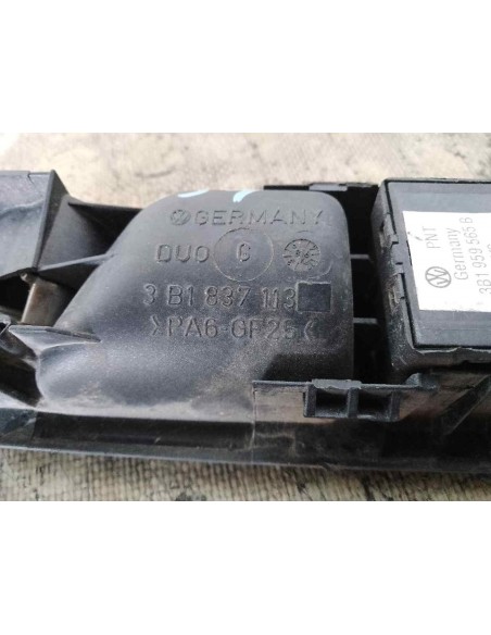 MANETA INTERIOR DELANTERA IZQUIERDA VOLKSWAGEN GOLF IV BERLINA (1J1)(10 1997) - 140848