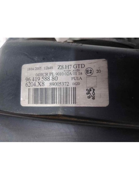 FARO IZQUIERDO PEUGEOT 607 (S2) - 185017
