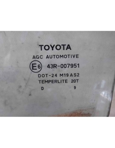 LUNA DELANTERA IZQUIERDA TOYOTA YARIS...