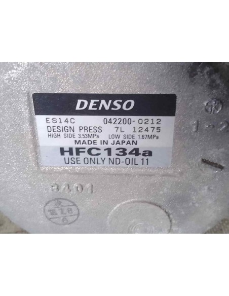 COMPRESOR AIRE ACONDICIONADO TOYOTA PRIUS (ZVW30) - 174543