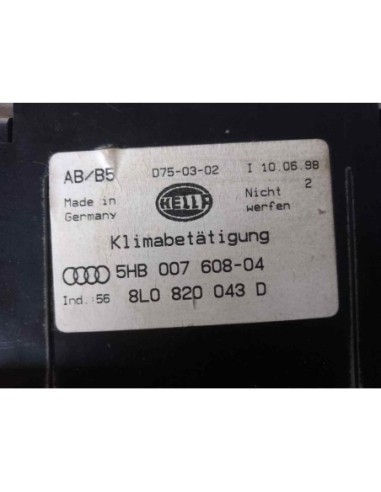 MANDO CLIMATIZADOR AUDI A4 BERLINA (B5) - 103946