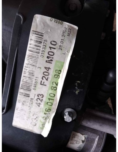 MOTOR COMPLETO MERCEDES-BENZ CLASE C (BM 204)...