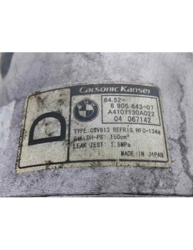 COMPRESOR AIRE ACONDICIONADO BMW SERIE 3 COUPE...