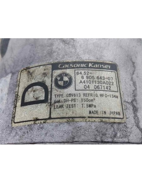 COMPRESOR AIRE ACONDICIONADO BMW SERIE 3 COUPE (E46) - 184430