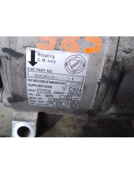 COMPRESOR AIRE ACONDICIONADO ALFA ROMEO 159 (140) - 182637