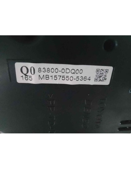 CUADRO INSTRUMENTOS TOYOTA YARIS (KSP1/NLP1/NSP1) - 180166