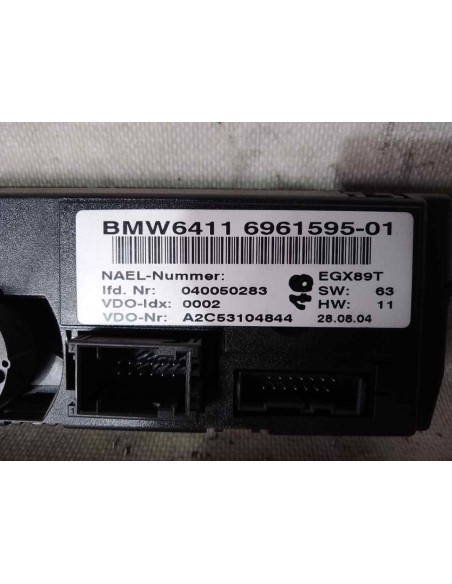 MANDO CALEFACCION / AIRE ACONDICIONADO BMW SERIE 1 BERLINA (E81/E87) - 186440