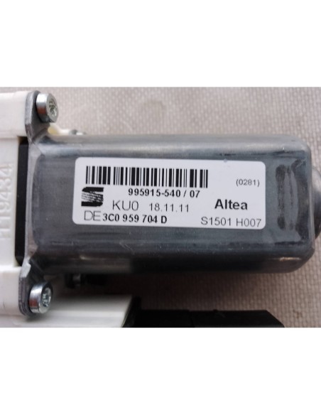 MOTOR ELEVALUNAS TRASERO DERECHO SEAT ALTEA XL (5P5) - 103845