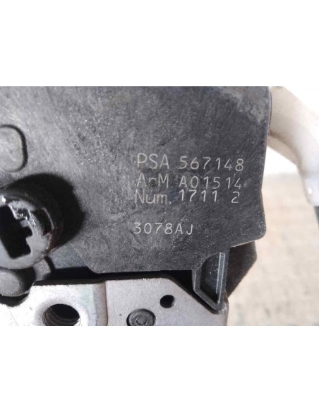 CERRADURA PUERTA DELANTERA IZQUIERDA PEUGEOT 308 - 178342
