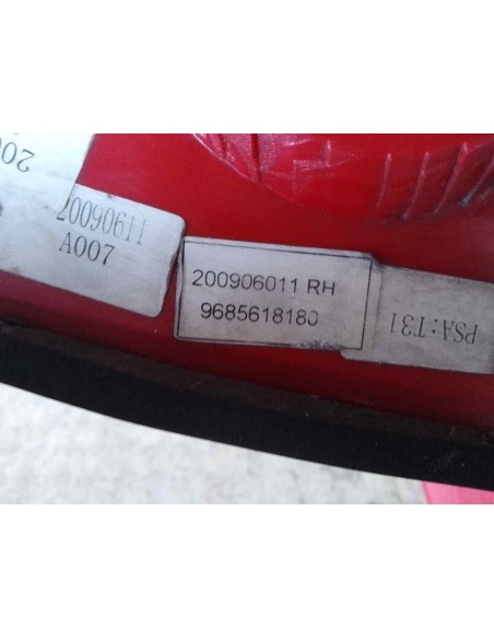 PILOTO TRASERO DERECHO PEUGEOT 206 + - 185378