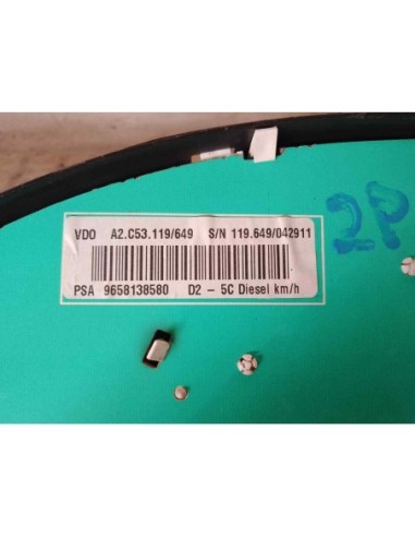 CUADRO INSTRUMENTOS PEUGEOT 407 - 153015