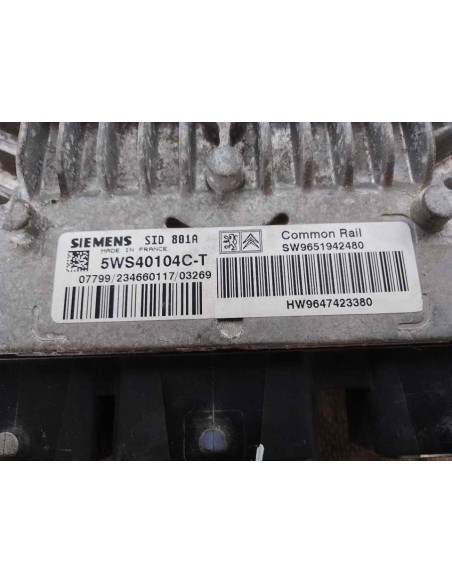 CENTRALITA MOTOR UCE PEUGEOT 307 (S1)(04 2001) - 94429