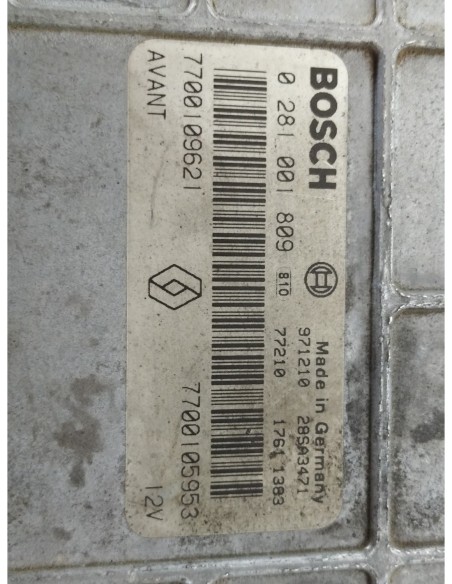 CENTRALITA MOTOR UCE RENAULT MEGANE I SCENIC (JA0) - 97381