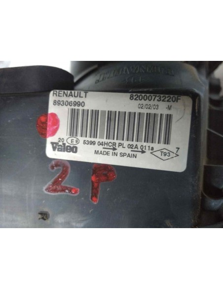 FARO IZQUIERDO RENAULT MEGANE II COUPE/CABRIO - 128527