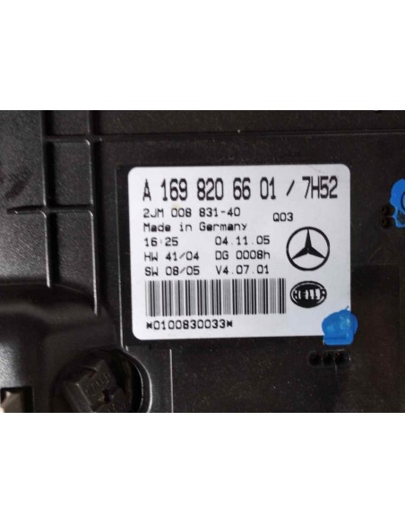 LUZ INTERIOR MERCEDES-BENZ CLASE A (BM 169) - 95423