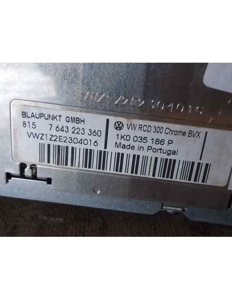 SISTEMA AUDIO / RADIO CD VOLKSWAGEN PASSAT BERLINA (3C2) - 177131