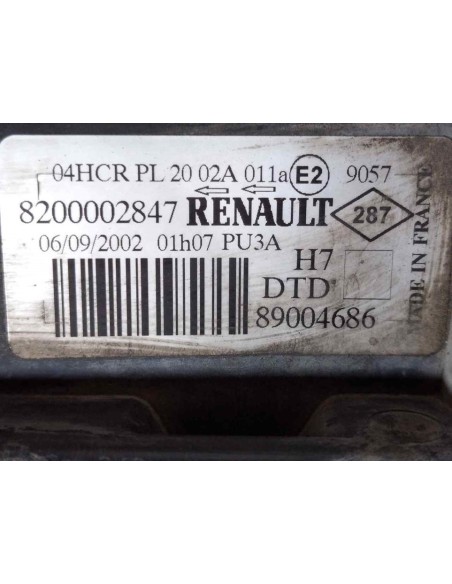 FARO DERECHO RENAULT LAGUNA II (BG0) - 123926