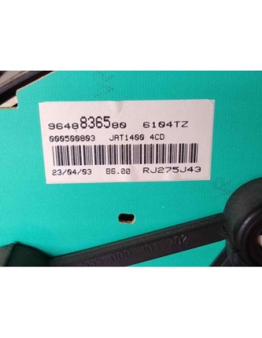 CUADRO INSTRUMENTOS PEUGEOT 206 - 162186