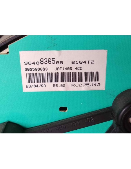 CUADRO INSTRUMENTOS PEUGEOT 206 - 162186