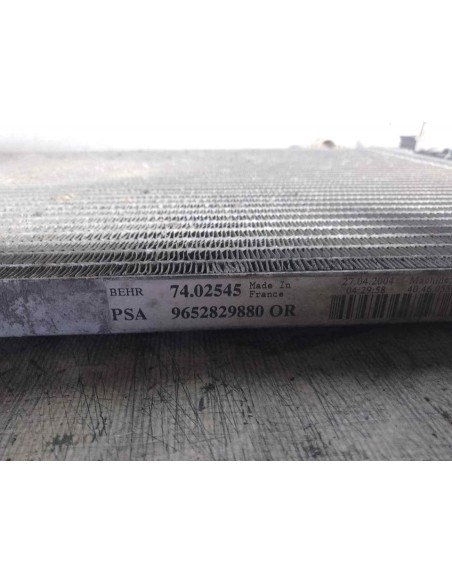 CONDENSADOR / RADIADOR  AIRE ACONDICIONADO CITROEN XSARA PICASSO - 167303