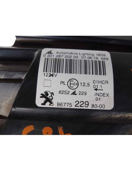 FARO DERECHO PEUGEOT 308 - 171274