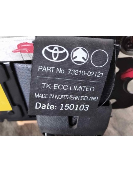 CINTURON SEGURIDAD DELANTERO DERECHO TOYOTA COROLLA (E12) - 114884