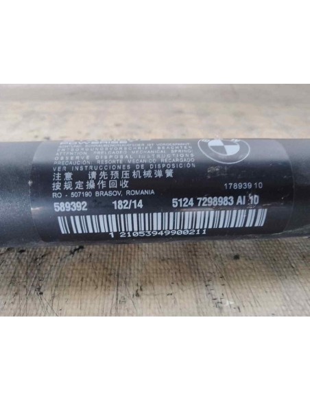 AMORTIGUADORES MALETERO / PORTON BMW SERIE 3 GRAN TURISMO (F34) - 186511