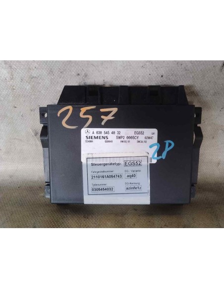 CENTRALITA CAMBIO AUTOMATICO MERCEDES-BENZ CLASE E (BM 211) BERLINA - 134818