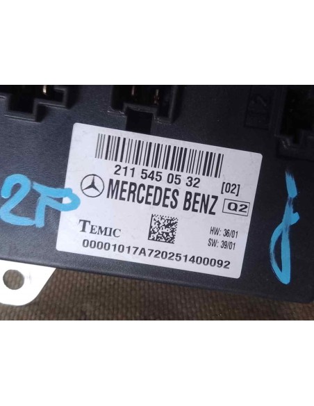 MODULO ELECTRONICO MERCEDES-BENZ CLASE E (BM 211) BERLINA - 136663