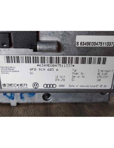 PANTALLA MULTIFUNCION AUDI A6 BERLINA (4F2) -...