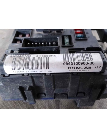 CAJA RELES / FUSIBLES CITROEN C5 BERLINA - 104780