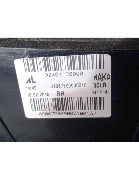 PILOTO TRASERO DERECHO INTERIOR HYUNDAI I20 (GB) - 187559