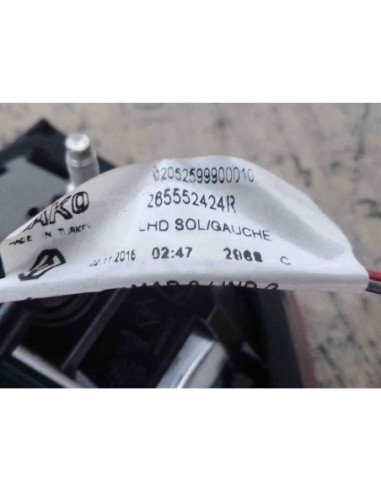 PILOTO TRASERO IZQUIERDO INTERIOR RENAULT CLIO...