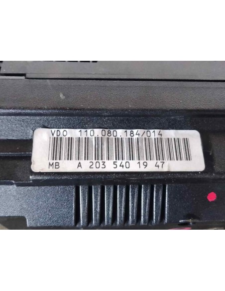 CUADRO INSTRUMENTOS MERCEDES-BENZ CLASE C (BM 203) SPORTCOUPE - 158767