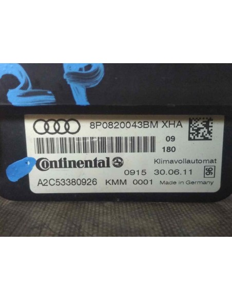 MANDO CLIMATIZADOR AUDI A3 (8P1) - 100021