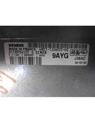 CENTRALITA MOTOR UCE FORD FOCUS BERLINA (CAP) -...